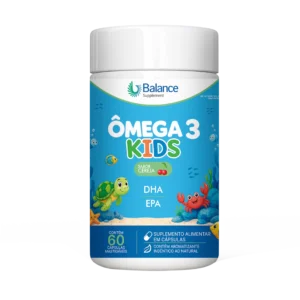 ÔMEGA 3 KIDS MASTIGÁVEL – SABOR CEREJA