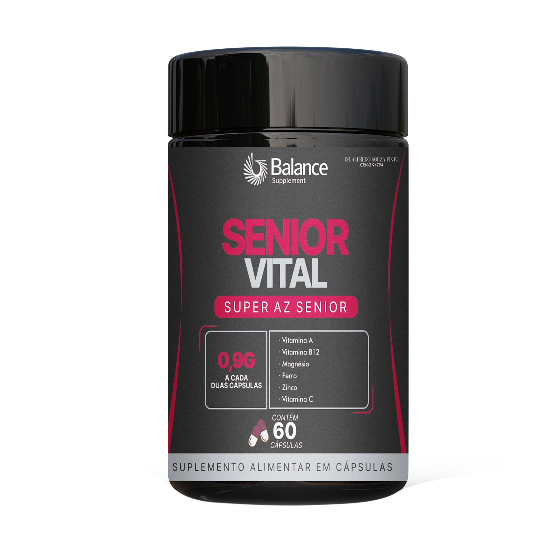 SENIOR VITAL – MULTIVITAMÍNICO COMPLETO PARA A MELHOR IDADE