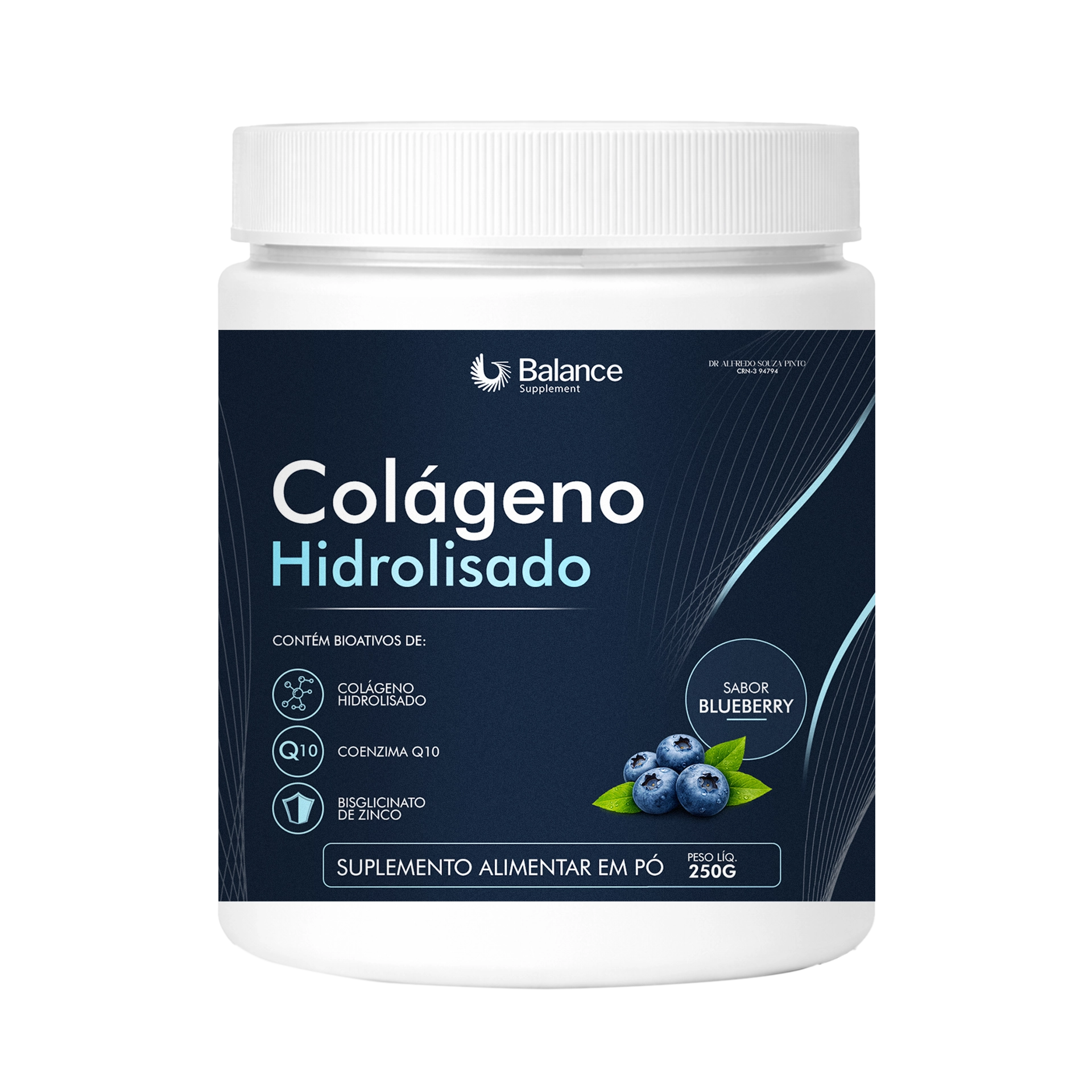 COLÁGENO HIDROLISADO BLUEBERRY – 250G